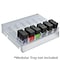 Azar Displays 6-compartment modular tray inserts, PK2 225906 - alternate 2